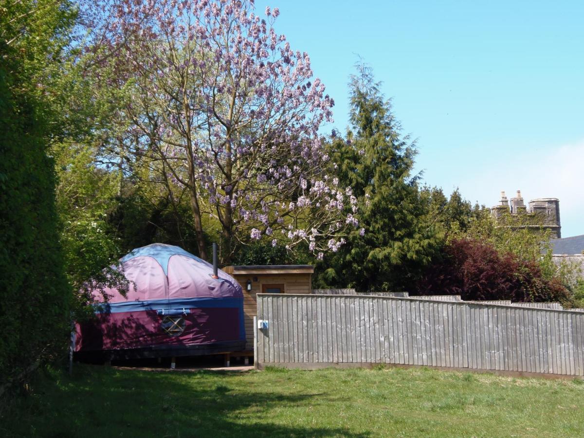 Orchard View Yurt & Hot Tub Somerset เวสตัน-ซูเปอร์-แมร์ ภายนอก รูปภาพ